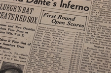 1930 Detroit Free Press Bobby Jones 'Others Wont Find This Lake Hole As Easy As Jones Did' Newspaper Article