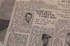 1929 Los Angeles Times Bobby Jones 'Ascends Throne Once More' Newspaper Article