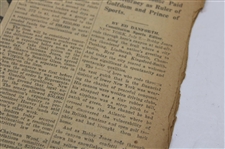 1930 Atlanta Constitution Bobby Jones 'Bobby Jones Hailed As Emperor Of Links' Newspaper Article