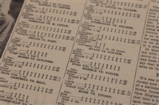 1934 New York Times Bobby Jones 'Bobby Jones Of Atlanta And Bobby Jones Of Detroit' Newspaper Article