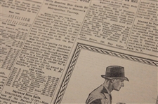 1934 New York Times Bobby Jones 'Bobby Jones Of Atlanta And Bobby Jones Of Detroit' Newspaper Article