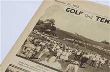 1925 San Francisco Chronicle Bobby Jones 'Wins Coveted Title' & 'Champ to Champ' Newspaper Article
