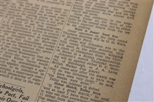 1930 Atlanta Journal Bobby Jones 'Bobby Jones And Tolley, Titans Of Golfdom, Meet' Newspaper Article