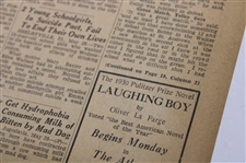 1930 Atlanta Journal Bobby Jones 'Bobby Jones And Tolley, Titans Of Golfdom, Meet' Newspaper Article