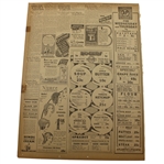 1930 Atlanta Journal Bobby Jones 'Bobby Jones And Tolley, Titans Of Golfdom, Meet' Newspaper Article