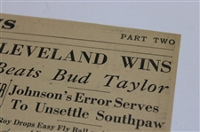 1930 Detroit News Bobby Jones 'Bob's Swing All Plotted Out for Golfers' Newspaper Article