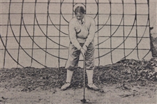 1930 Detroit News Bobby Jones 'Bob's Swing All Plotted Out for Golfers' Newspaper Article