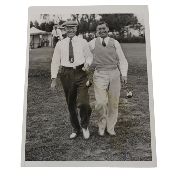 Ouimet Sets New Mark At Amateur Golf Tourney 1932 Wire Photo - September 14th