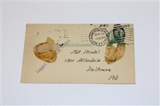 Harrison R. Jimmy Johnston Signed GPC - 1929 US Amateur Champ JSA ALOA
