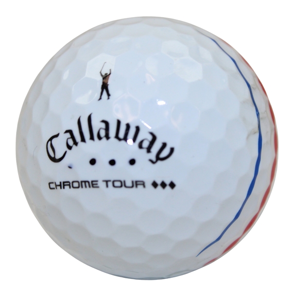Phil Mickelson Personal Callaway Chrome Tour Logo Golf Ball