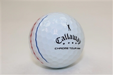 Phil Mickelson Personal Callaway Chrome Tour Logo Golf Ball