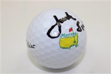 Jordan Spieth Signed Masters Logo Golf Ball JSA ALOA