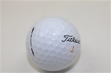 Jordan Spieth Signed Masters Logo Golf Ball JSA ALOA