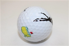 John Rahm Signed Masters Logo Golf Ball JSA ALOA