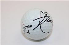 Xander Schauffele Signed Personal Callaway Marked Golf Ball JSA ALOA