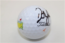 Dustin Johnson Signed Masters Logo Golf Ball JSA ALOA