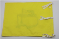 2005 & 2007 Masters Tournament Embroidered Flags - Woods & Johnson Champs