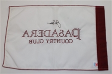 Jack Nicklaus Signed Pasadera Country Club Embroidered Flag JSA ALOA