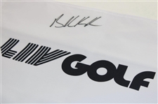 Brooks Koepka Signed LIV Golf Flag JSA ALOA