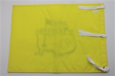 Charl Schwartzel Signed 2011 Masters Tournament Embroidered Flag JSA ALOA