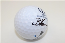 Brian Harmon Signed 2023 Open Championship at Royal Liverpool Golf Ball JSA ALOA