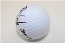 Brian Harmon Signed 2023 Open Championship at Royal Liverpool Golf Ball JSA ALOA