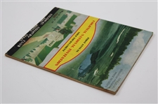 Demaret & Others Signed 1946 Colonial National Inv. 1st Annual Program w/Pairing Sheets - Ben Hogan Win JSA ALOA