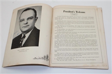 Demaret & Others Signed 1946 Colonial National Inv. 1st Annual Program w/Pairing Sheets - Ben Hogan Win JSA ALOA