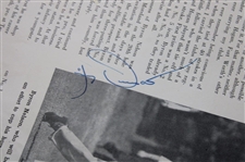 Demaret & Others Signed 1946 Colonial National Inv. 1st Annual Program w/Pairing Sheets - Ben Hogan Win JSA ALOA