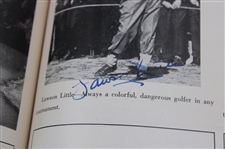 Demaret & Others Signed 1946 Colonial National Inv. 1st Annual Program w/Pairing Sheets - Ben Hogan Win JSA ALOA