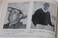 Demaret & Others Signed 1946 Colonial National Inv. 1st Annual Program w/Pairing Sheets - Ben Hogan Win JSA ALOA