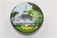 Tiffany & Co. Augusta National Clubhouse Handpainted Candy Dish w/Lid