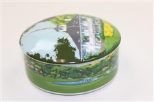 Tiffany & Co. Augusta National Clubhouse Handpainted Candy Dish w/Lid