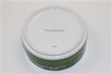 Tiffany & Co. Augusta National Clubhouse Handpainted Candy Dish w/Lid