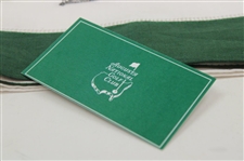 Augusta National Golf Club Guest Towel & Set of (8) Linen Cocktail Napkins