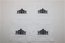 Augusta National Golf Club Guest Towel & Set of (8) Linen Cocktail Napkins