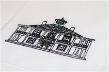 Augusta National Golf Club Guest Towel & Set of (8) Linen Cocktail Napkins