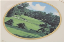2006 Pine Valley Golf Club Lenox Canada Cup Trophy Plate - 5th Hole