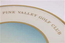 1999 Pine Valley Golf Club Lenox Canada Cup Trophy Plate - 6th Hole