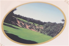 1999 Pine Valley Golf Club Lenox Canada Cup Trophy Plate - 6th Hole