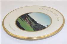 1999 Pine Valley Golf Club Lenox Canada Cup Trophy Plate - 6th Hole