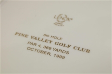 1999 Pine Valley Golf Club Lenox Canada Cup Trophy Plate - 6th Hole
