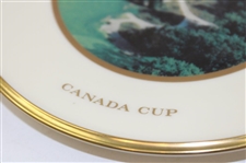 1992 Pine Valley Golf Club Lenox Canada Cup Trophy Plate - 7th Hole