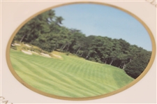2010 Pine Valley Golf Club Lenox Canada Cup Trophy Plate - 15th Hole