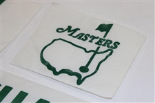 Ben Crenshaw & Carl Jackson Signed Caddy Nameplate w/Signed Masters Hat & Golf Ball JSA ALOA