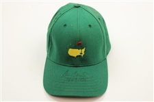 Ben Crenshaw & Carl Jackson Signed Caddy Nameplate w/Signed Masters Hat & Golf Ball JSA ALOA