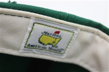 Ben Crenshaw & Carl Jackson Signed Caddy Nameplate w/Signed Masters Hat & Golf Ball JSA ALOA