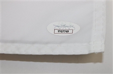 Scottie Scheffler Signed 2025 PGA Championship at Quail Hollow Embroidered Flag JSA #YY07749