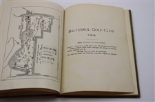 1904 Baltusrol Golf Club History Book 