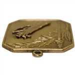 1925 Al Anderegan Gold Filled Caddy Champion Medal